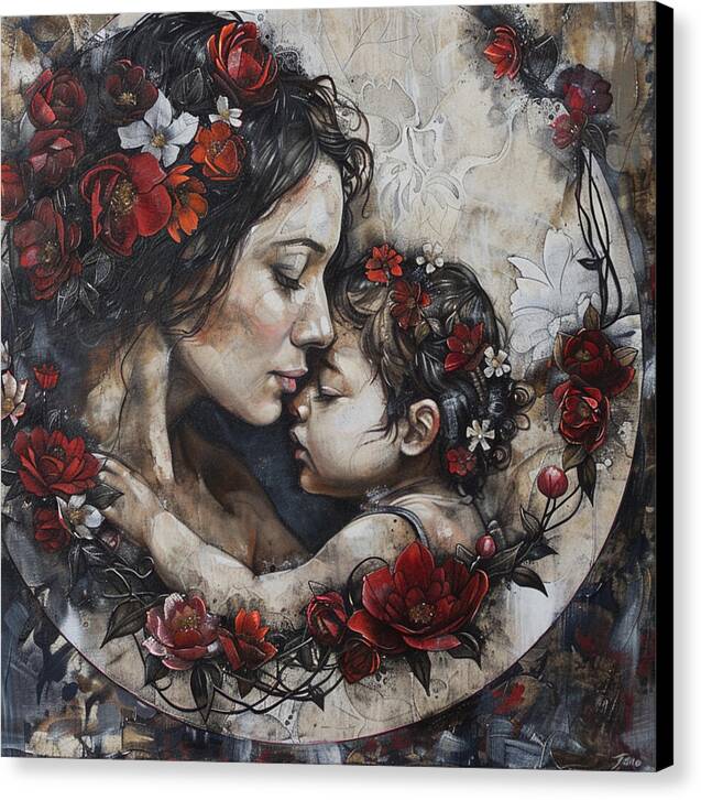 Mother love - Canvas Print